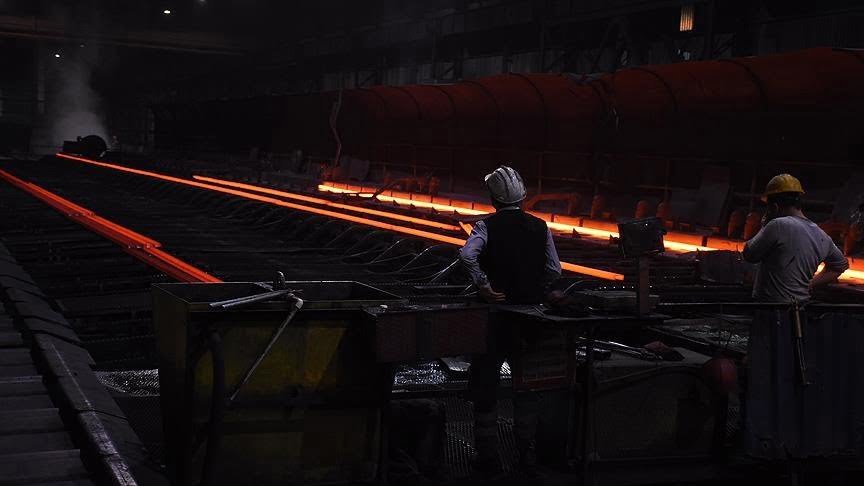 Türkiye’nin ham çelik üretimi temmuzda yıllık bazda yüzde 7,7 arttı