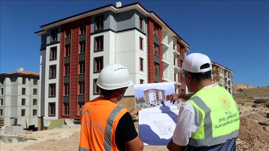 Depremden etkilenen Elazığ’da kalıcı konutlar yükseliyor