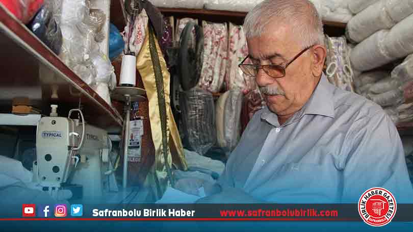 “Yılın Ahisi” yorgan ustası yarım asırdır iğne ipliği elinden düşürmüyor