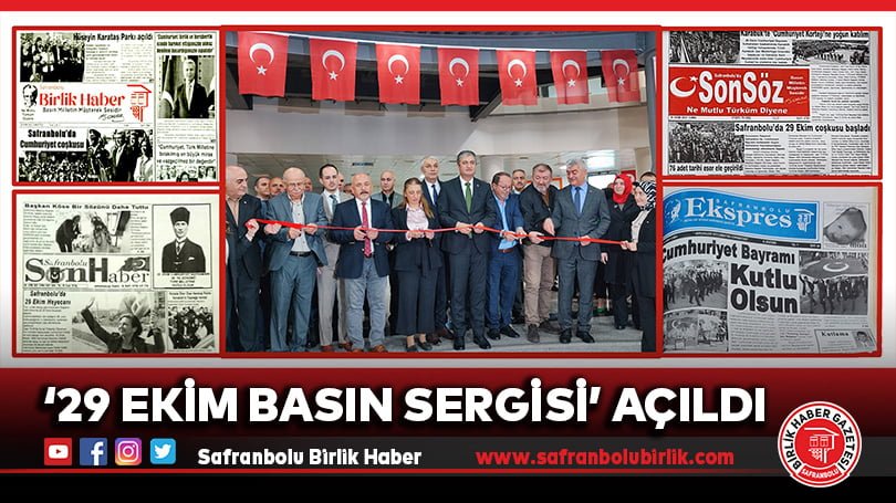 ‘29 Ekim Basın Sergisi’ Açıldı