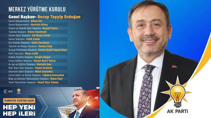 “Partimize, ülkemize ve milletimize hayırlı olmasını dilerim.”