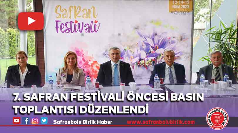 7. Safran Festivali Öncesi Basın Toplantısı Düzenlendi