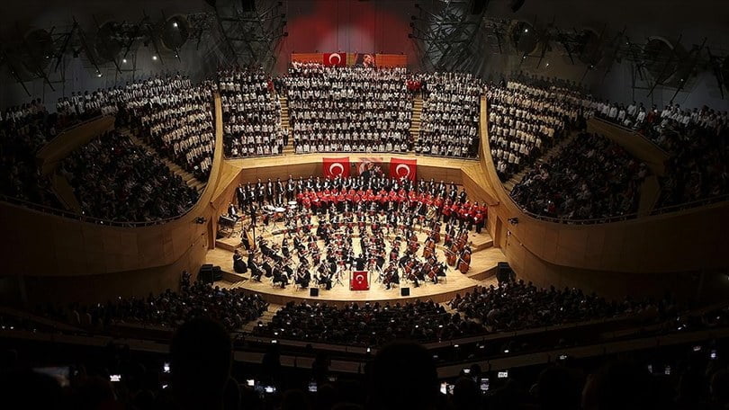 CSO, Cumhuriyet’in 100. yılı için yazılan 100. Yıl Marşı’nı seslendirdi