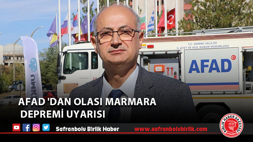 AFAD ‘dan olası Marmara depremi uyarısı!