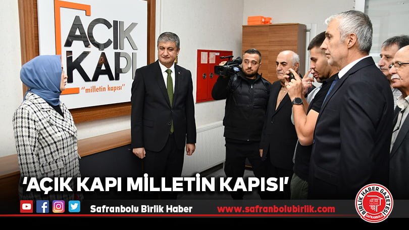 ‘Açık Kapı Milletin Kapısı’