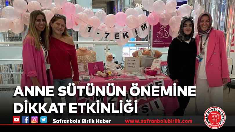 Anne sütünün önemine dikkat etkinliği
