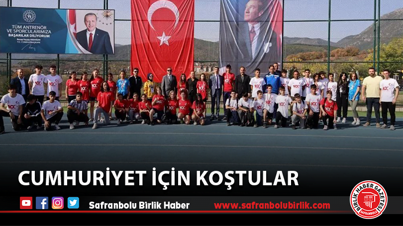 Cumhuriyet için koştular