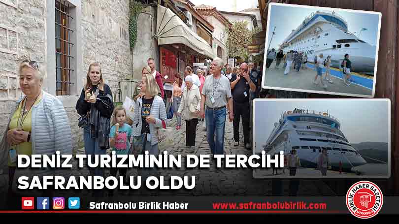 Deniz turizminin de tercihi Safranbolu oldu