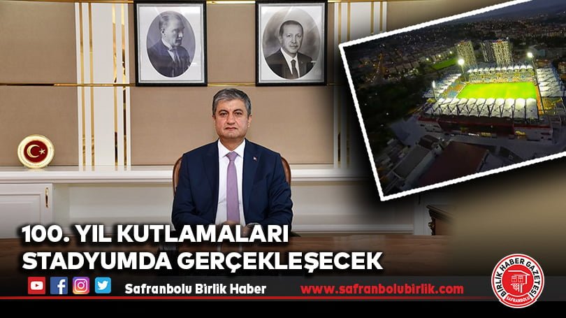 100. yıl kutlamaları stadyumda gerçekleşecek