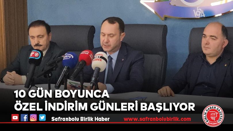 Esnaftan 100.Yıl kutlamalarına özel indirim