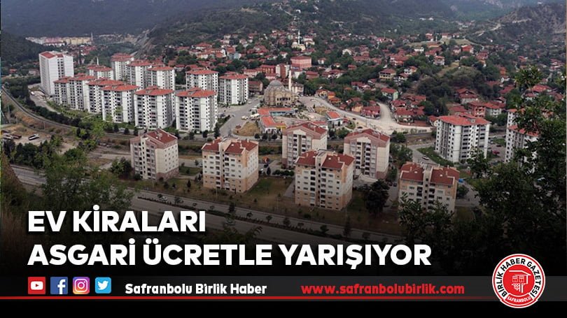 Ev Kiraları Asgari Ücretle Yarışıyor