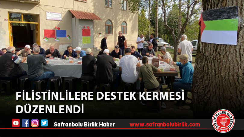 Filistinlilere destek kermesi düzenlendi