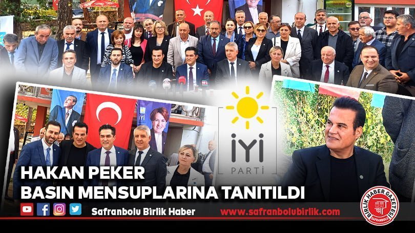 Hakan Peker basın mensuplarına tanıtıldı