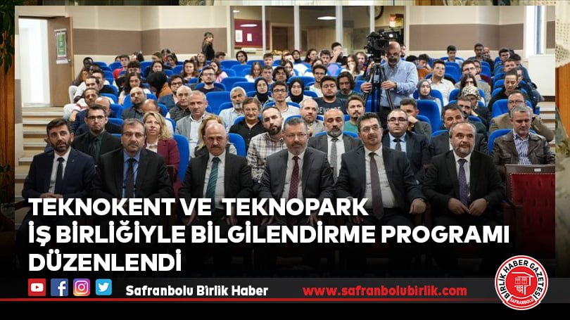 Karabük Teknokent ve Düzce Teknopark İş Birliğiyle Bilgilendirme Programı Düzenlendi