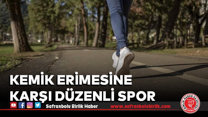 Sağlıklı beslenme ve düzenli fiziksel aktivite osteoporozu önlemeye katkı sağlıyor