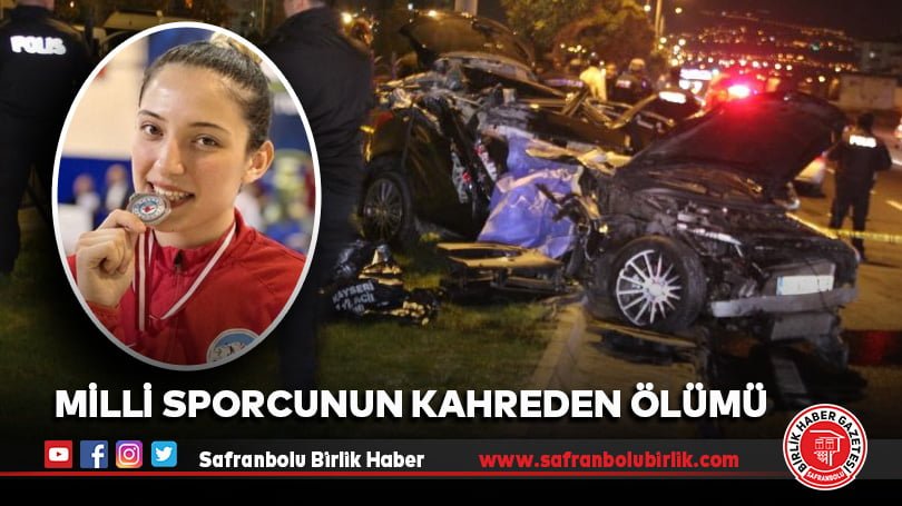 Milli sporcunun kahreden ölümü