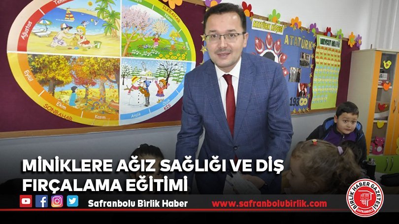 Miniklere Ağız Sağlığı ve Diş Fırçalama Eğitimi