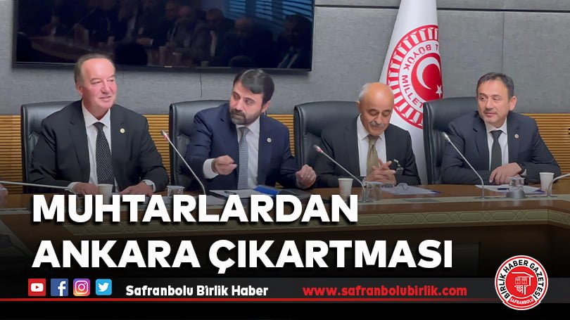 Muhtarlardan Ankara çıkartması