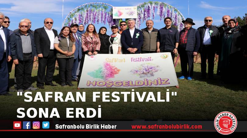 “Safran Festivali” sona erdi