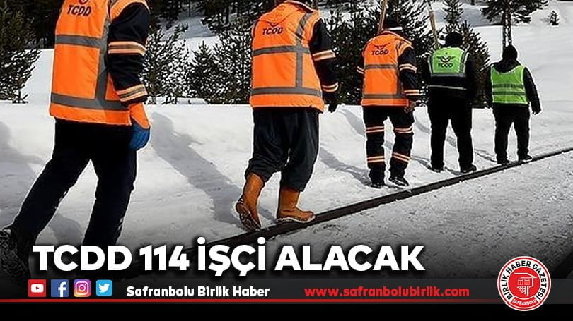 TCDD 114 işçi alacak