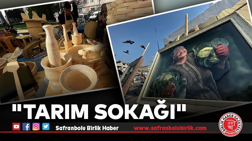 “Tarım Sokağı” açıldı