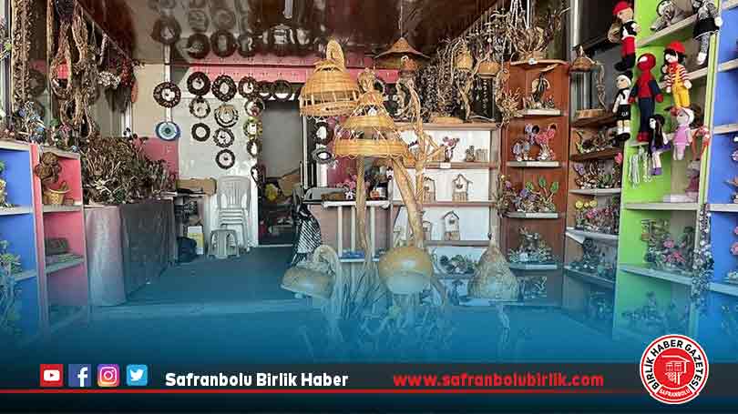 Taş, deniz kabuğu ve ağaç parçaları Artvinli kadınlara gelir kapısı oldu