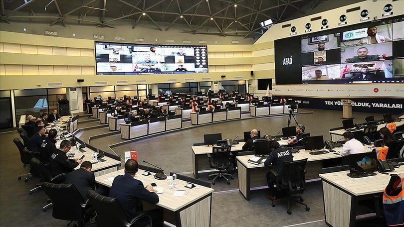 AFAD’da Filistin’e insani yardım çalışmalarına ilişkin değerlendirme toplantısı yapıldı