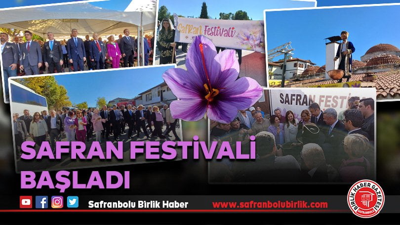 Safran Festivali Başladı