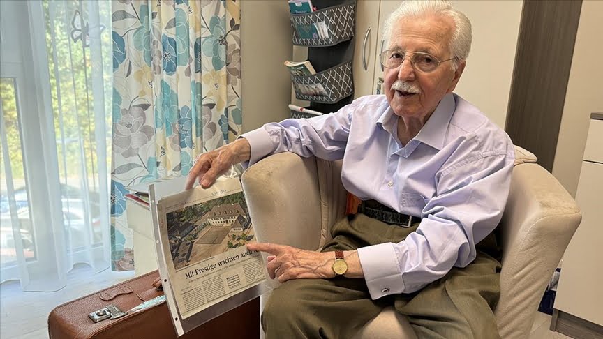 Bir yıllığına çalışmak için geldiği Almanya’da 60 yılını tamamladı