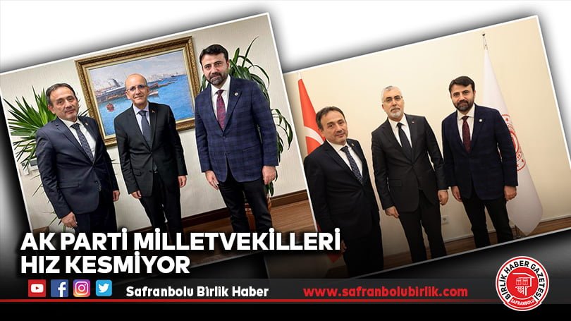 AK Parti Milletvekilleri hız kesmiyor
