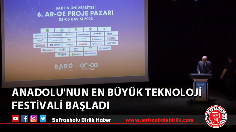 Anadolu’nun en büyük teknoloji festivali başladı