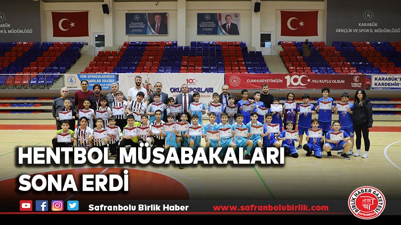 Hentbol Müsabakaları Sona Erdi