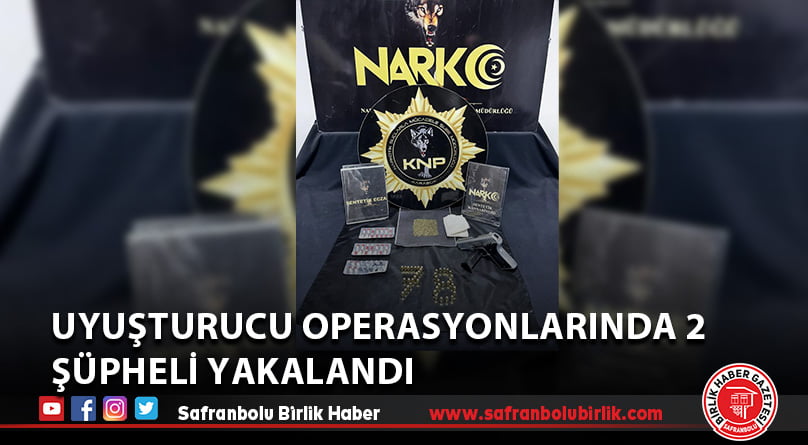 Uyuşturucu operasyonlarında 2 şüpheli yakalandı