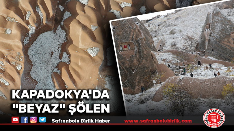 Kapadokya’da “beyaz” şölen