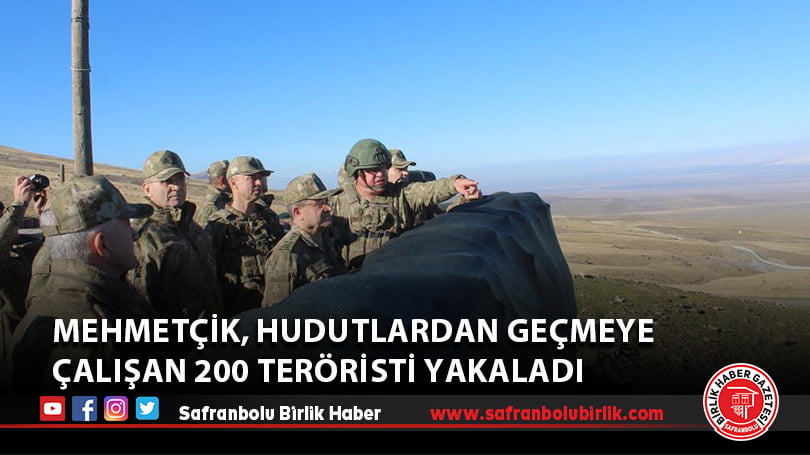 Mehmetçik, son 3 ayda hudutlardan geçmeye çalışan 200 teröristi yakaladı