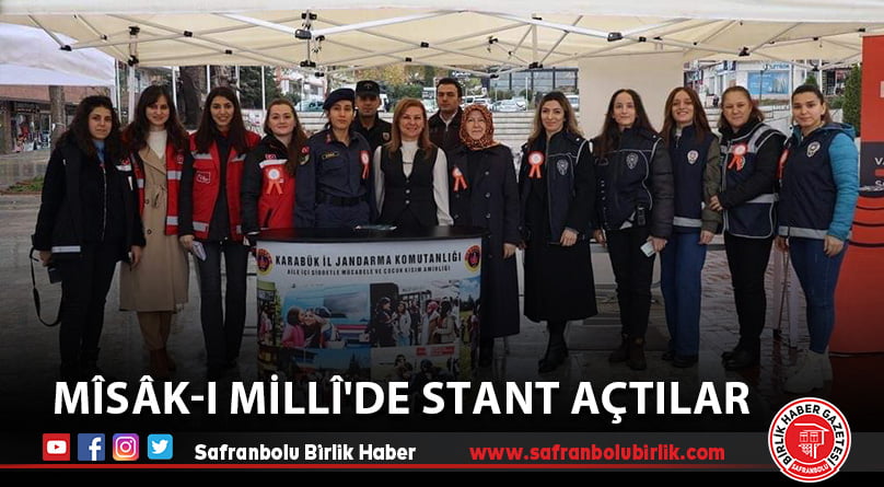 Mîsâk-ı Millî’de stant açtılar