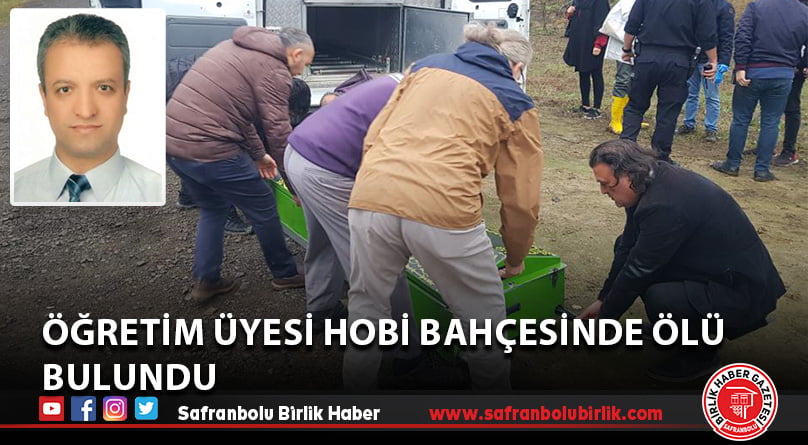 Öğretim üyesi hobi bahçesinde ölü bulundu