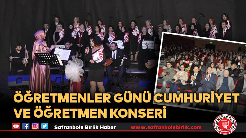 Öğretmenler Günü Cumhuriyet ve Öğretmen Konseri