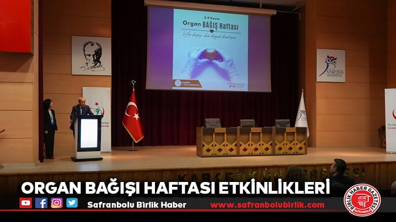 Organ ve Doku Bağışı Haftası Etkinlikleri
