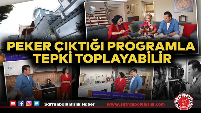 Peker çıktığı programla tepki toplayabilir