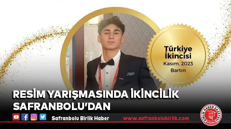 Resim Yarışmasında İkincilik Safranbolu’dan