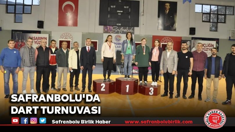 Safranbolu’da Dart Turnuvası