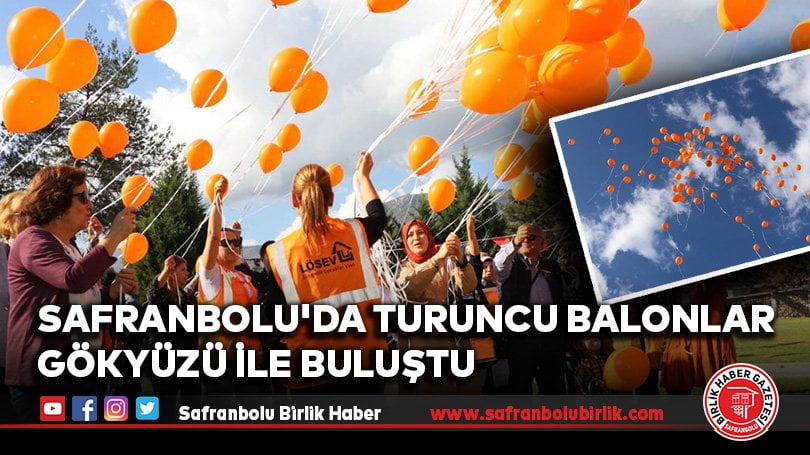 Safranbolu’da Turuncu Balonlar Gökyüzü İle Buluştu