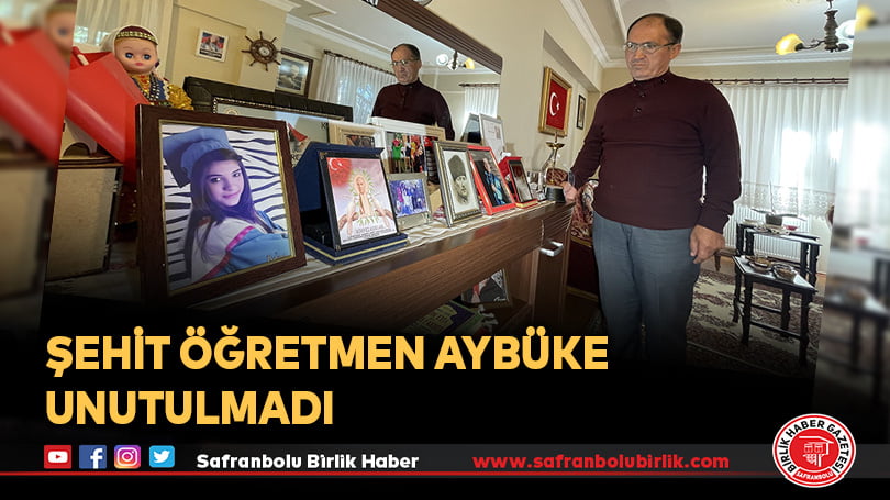 Şehit Öğretmen Aybüke Unutulmadı