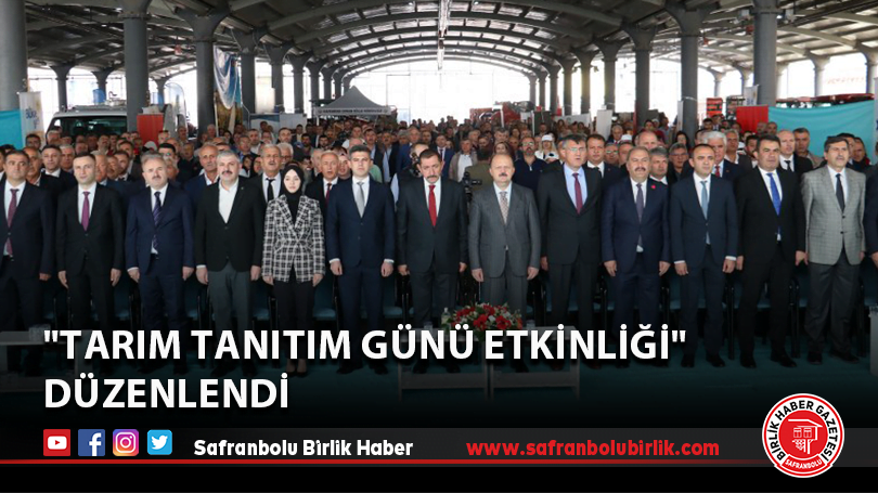  “Tarım Tanıtım Günü Etkinliği” düzenlendi