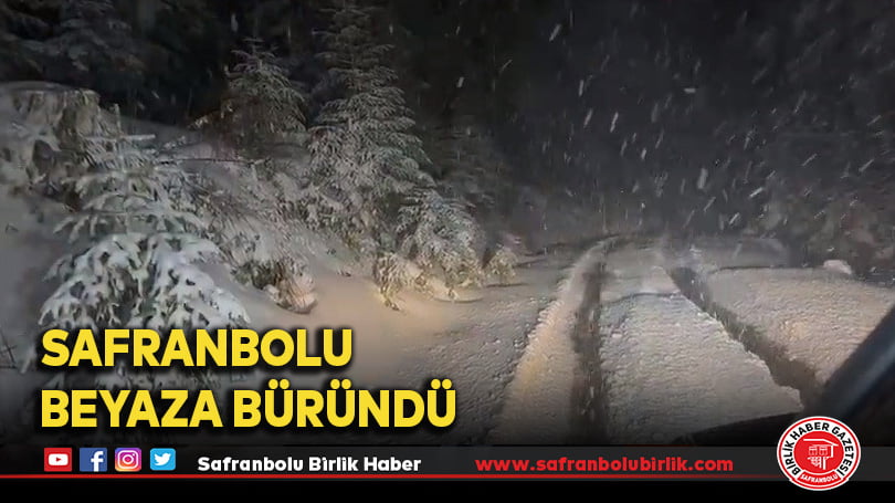 Yüksek kesimler beyaza büründü