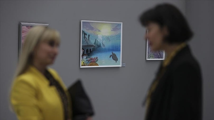 “Berceste” adlı resim sergisi, Ankara’da açıldı