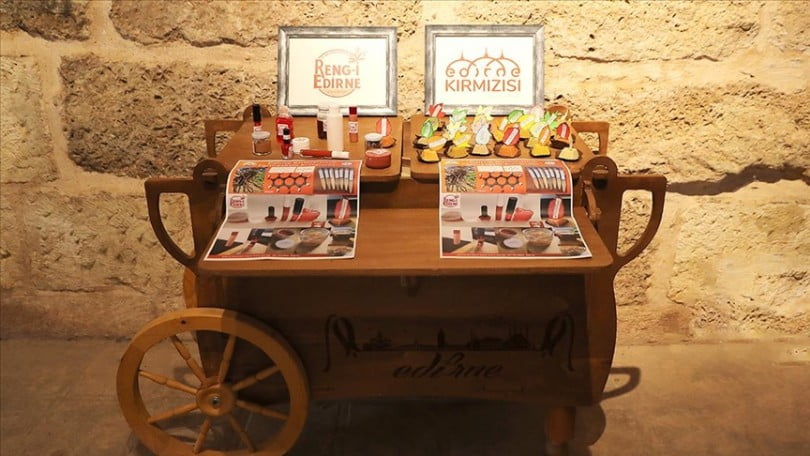 “Efsane renk” Edirne kırmızısı ekolojik ürün sevenlerin tercihleri arasına girdi