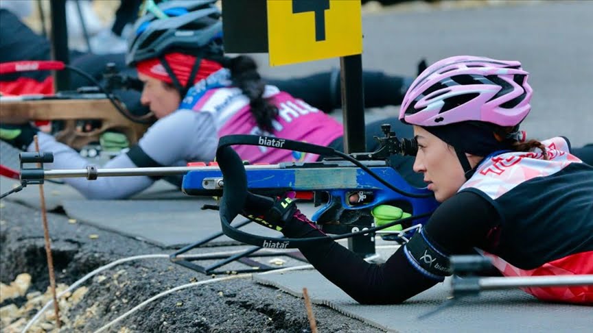 Bolu’da 1800 metrede form tutan milli biatloncular, Türkiye’ye ilkleri yaşatmak istiyor