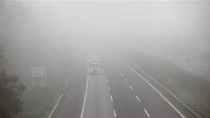 Anadolu Otoyolu’nda sis etkili oluyor